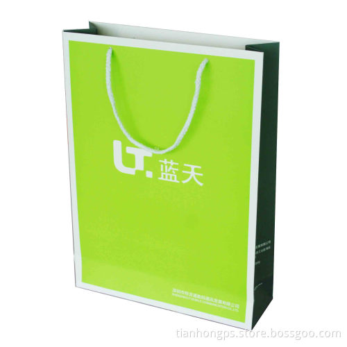 Luxury Paper Packing Shopping Bag Printing